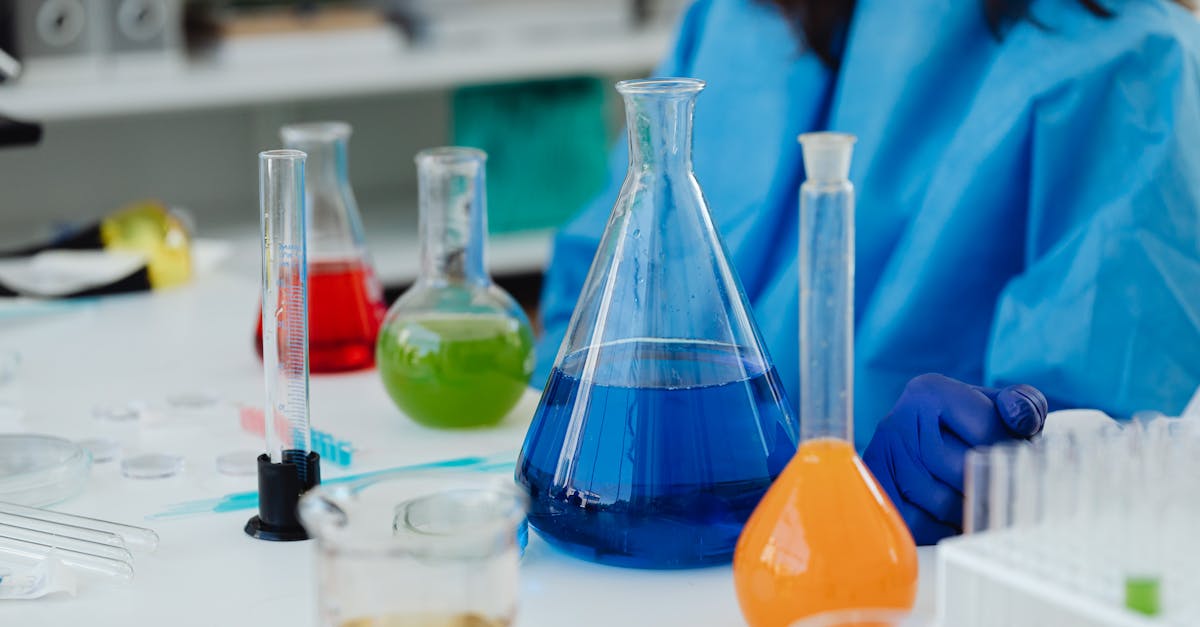 Pharmaceutical scientists working in research laboratory