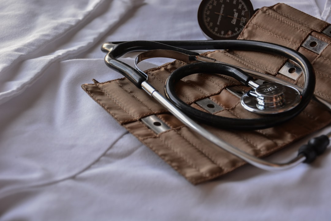 Medical stethoscope in a clinical setting