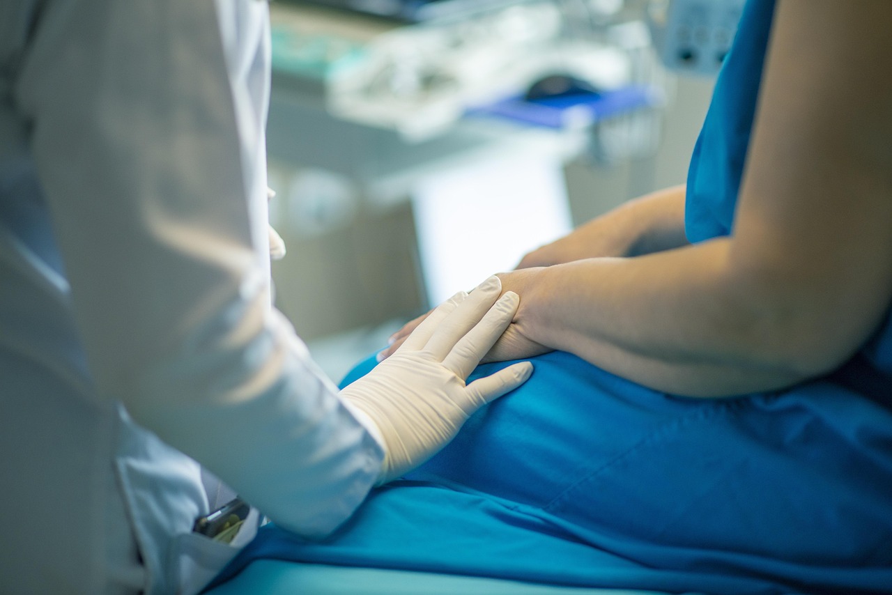 Clinical trial participants receiving treatment