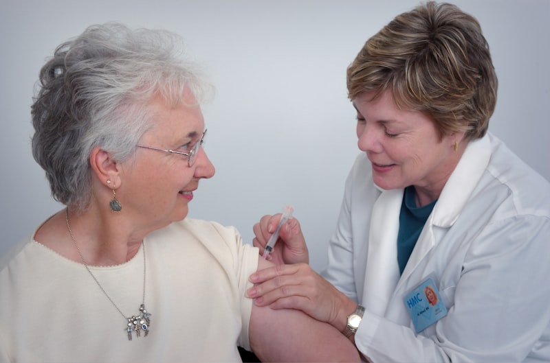 Healthcare practitioner administering care