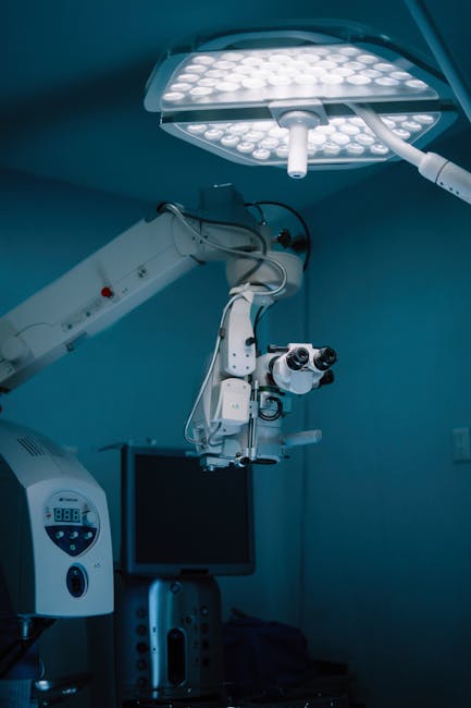 State-of-the-art surgical equipment in modern operating room